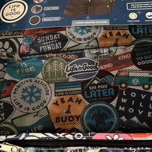 Life is Good 6 PC packing cube / pouch